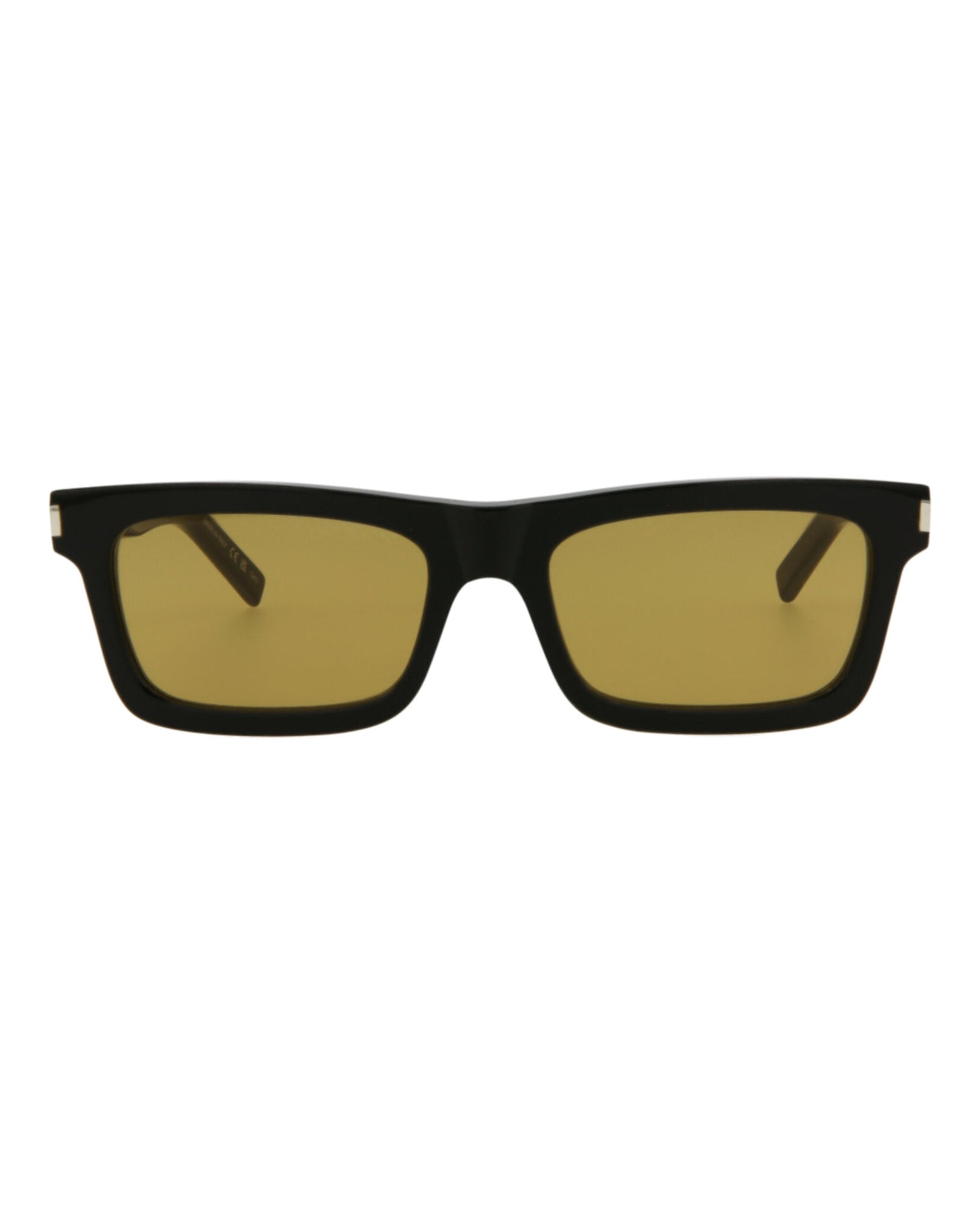 Saint Laurent Square Acetate Sunglasses | Black