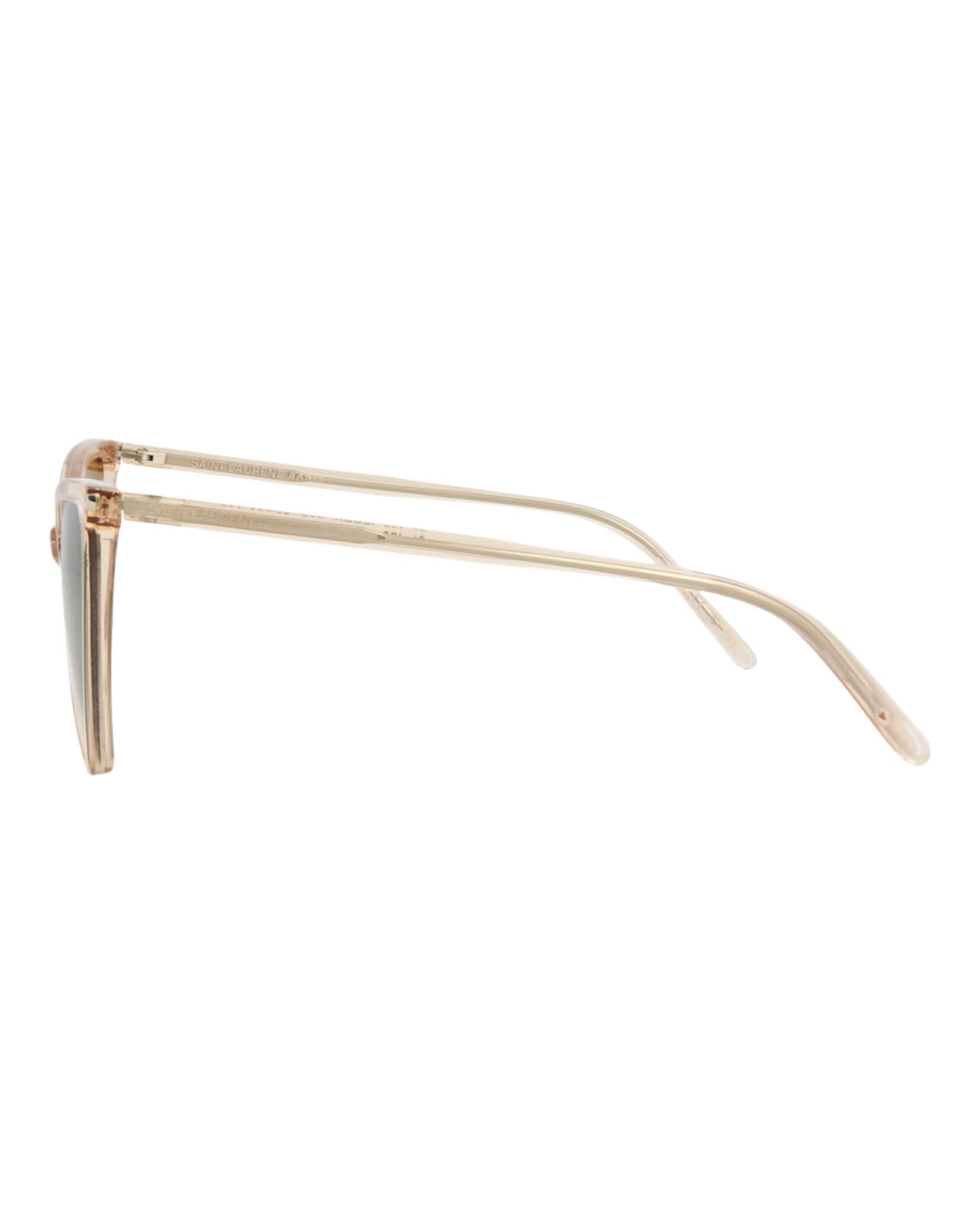 Saint Laurent Cat Eye Acetate Sunglasses | Nude