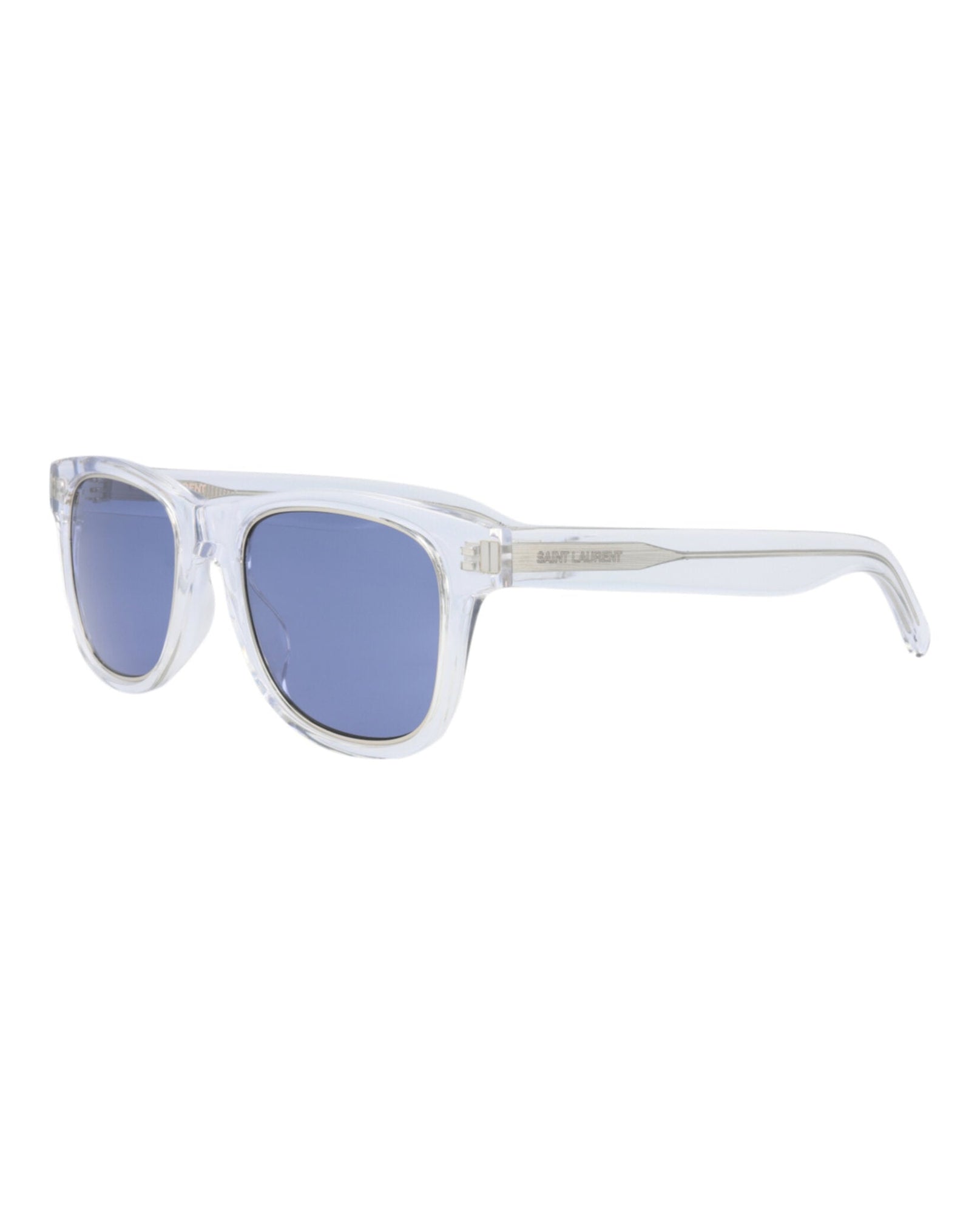 Saint Laurent Square Acetate Sunglasses | Crystal