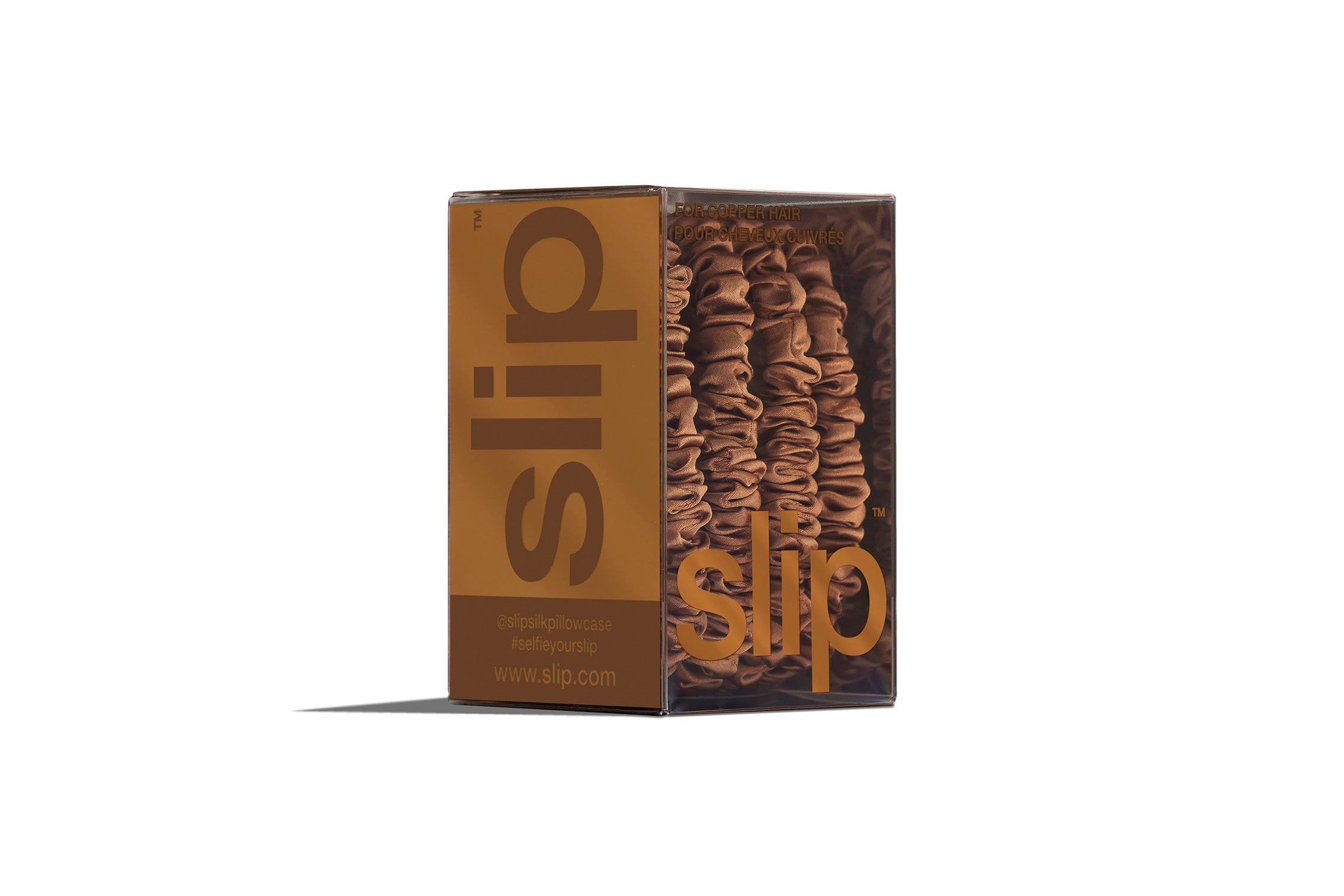 Back to Basics Skinny Scrunchies | Copper | Set of 4