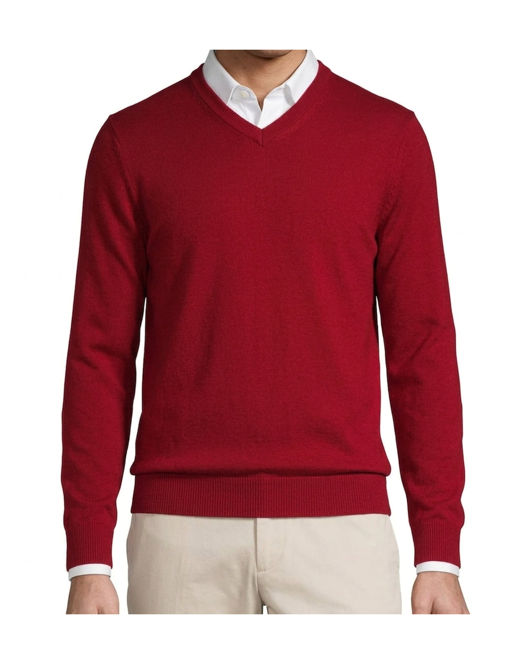 Amicale Cashmere | Men | Men's Sweater | Red