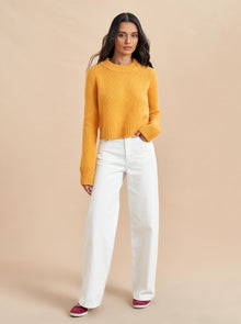 Solid Mini Marin Sweater | Marigold