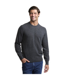 NOMAD | Men | Men's Cashmere Sweater | Charcoal