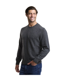 NOMAD | Men | Men's Cashmere Sweater | Charcoal