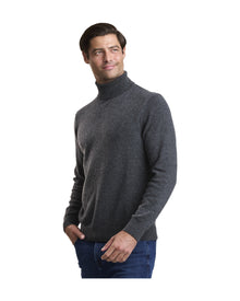 NOMAD | Men | Men's Cashmere Sweater | Charcoal