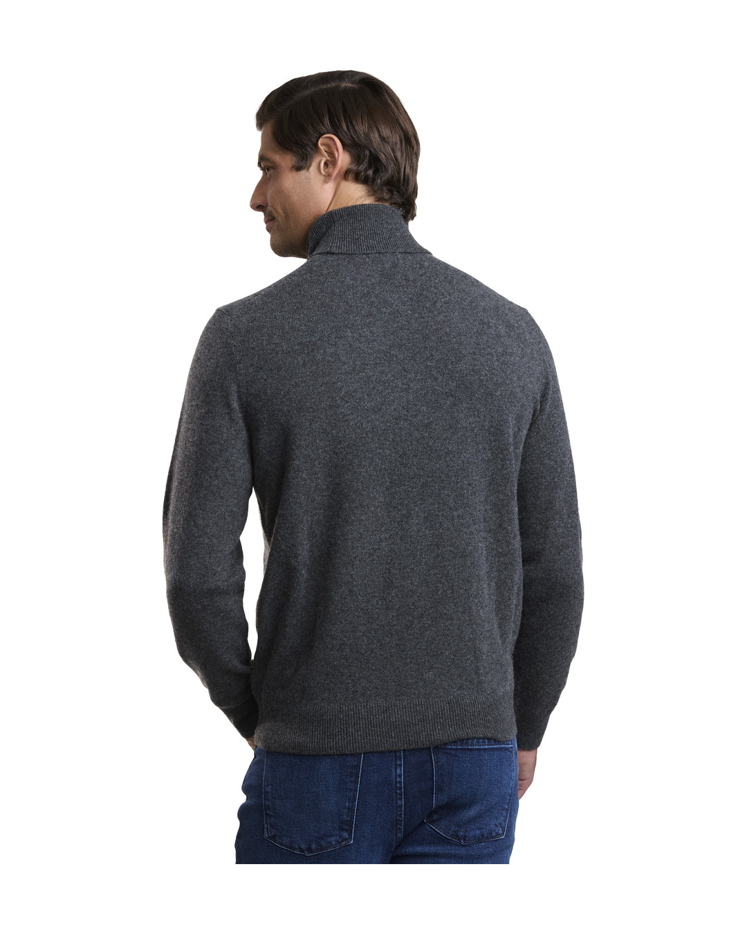 NOMAD | Men | Men's Cashmere Sweater | Charcoal