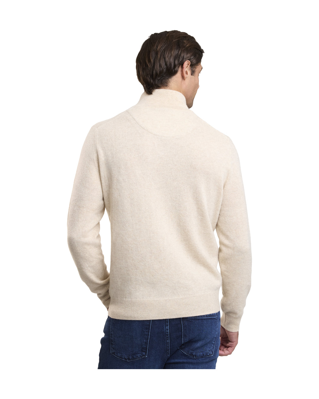 NOMAD | Men | Men's Cashmere Sweater | Oatmeal