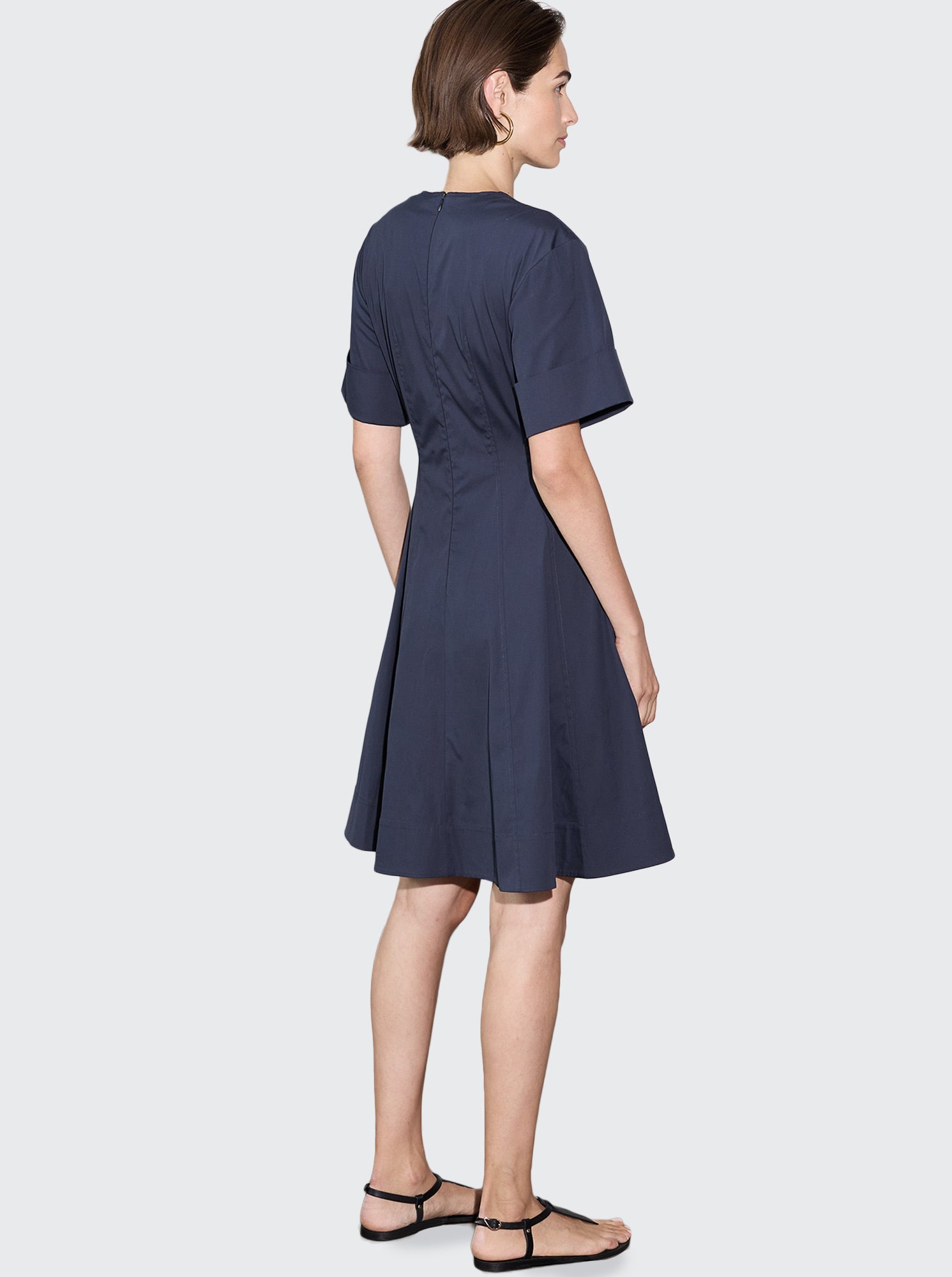 Sora Flared Dress | Blue Print