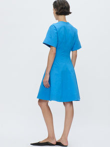 Sora Flared Dress | Blue Sea