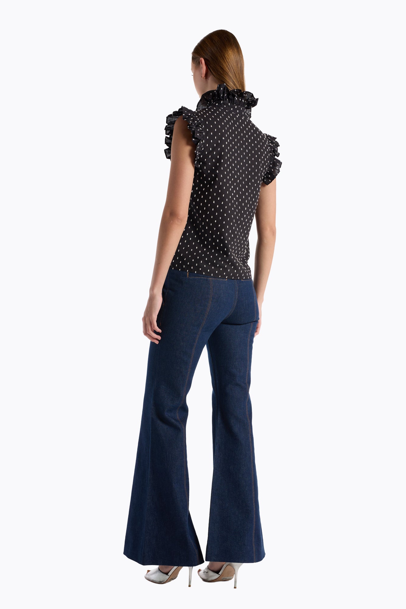 Marfa Top | Black White Dot
