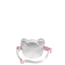 state bags bennett bear fanny pack silver back view click to zoom