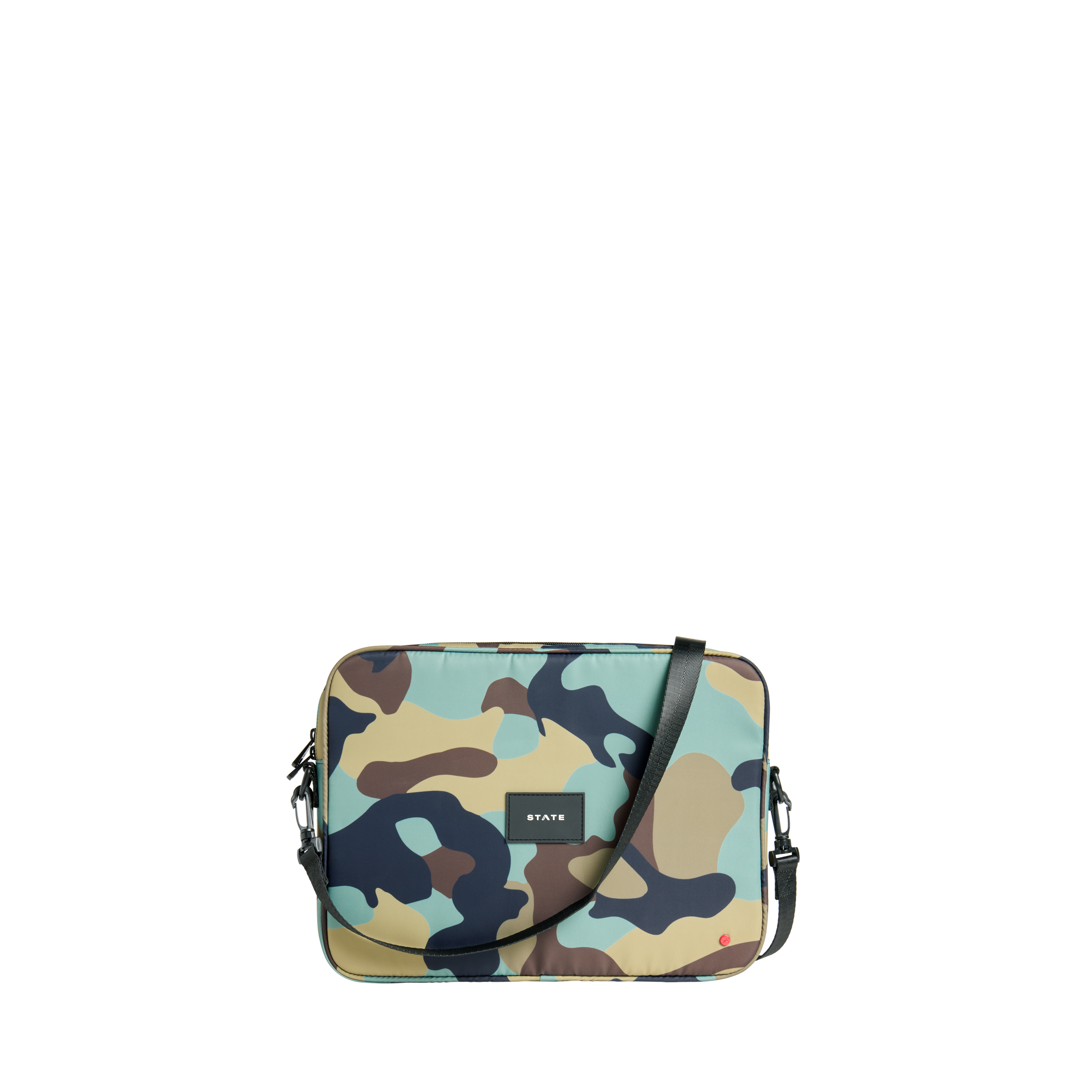 STATE Bags Laptop Case Nylon Camo '24 Front View Click to Zoom