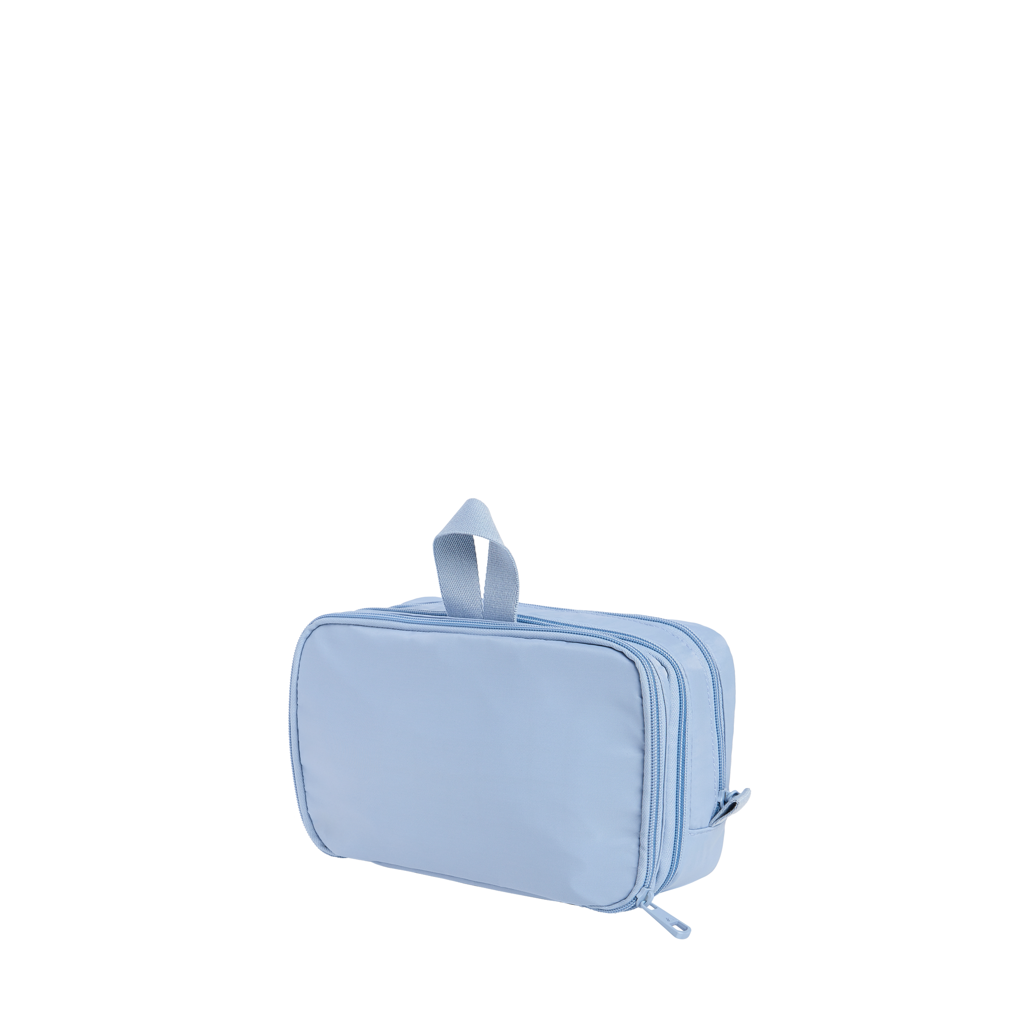 STATE Bags Hart Toiletry Kit Nylon Ice Blue Back View Click to Zoom