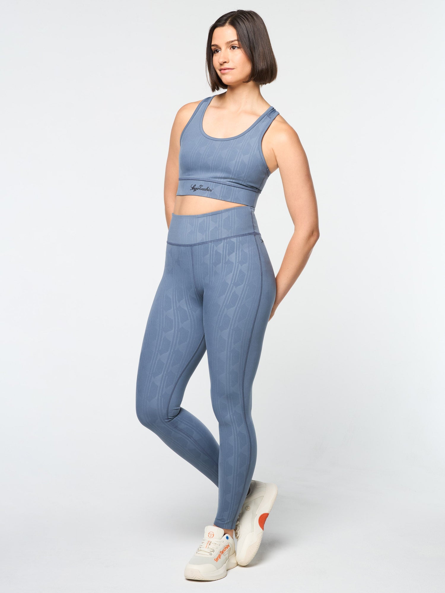 Women | Viano Printed Sports Bra | Grisaille