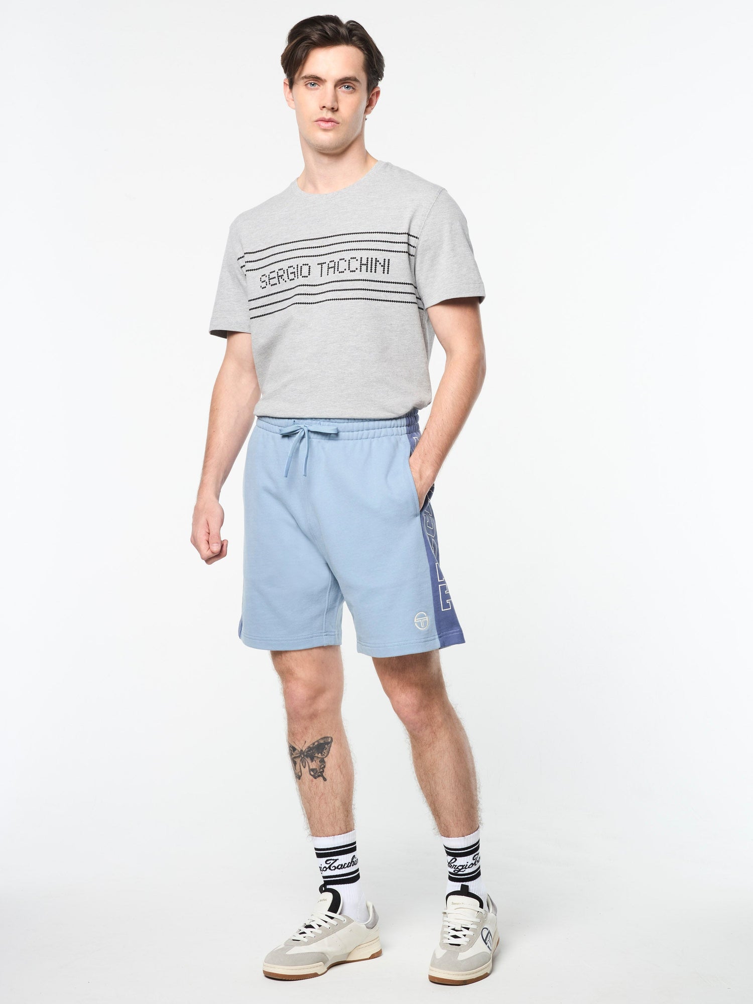 Men | Ciro Short | Faded Denim