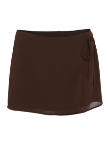 Victoria Mini Skirt | Chocolate