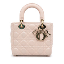 Dior Pre-Owned Small Lambskin Cannage My ABCDior Lady Dior | Women | Pink x Light Pink