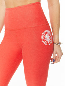 Women | Beyond Yoga | Spacedye Caught In The Midi High Waisted Legging | Red Ash