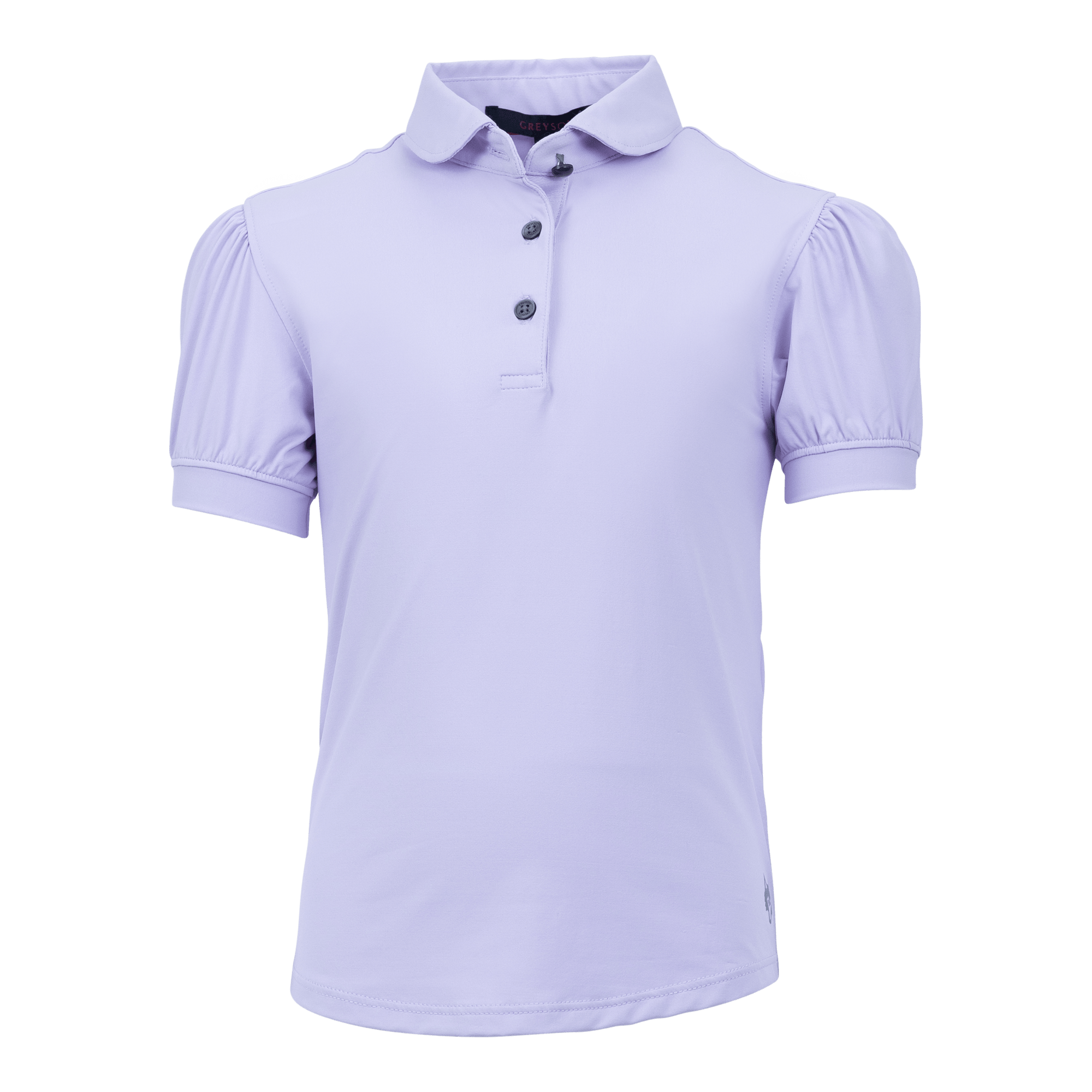 Girl | Scarlett Classic Puff Sleeve Polo | Lavender Mist