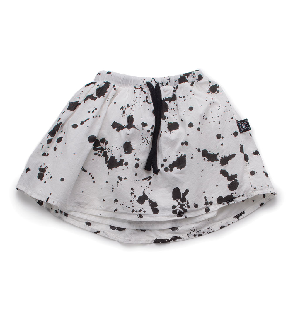 Kid | Voile Splash Skirt | White