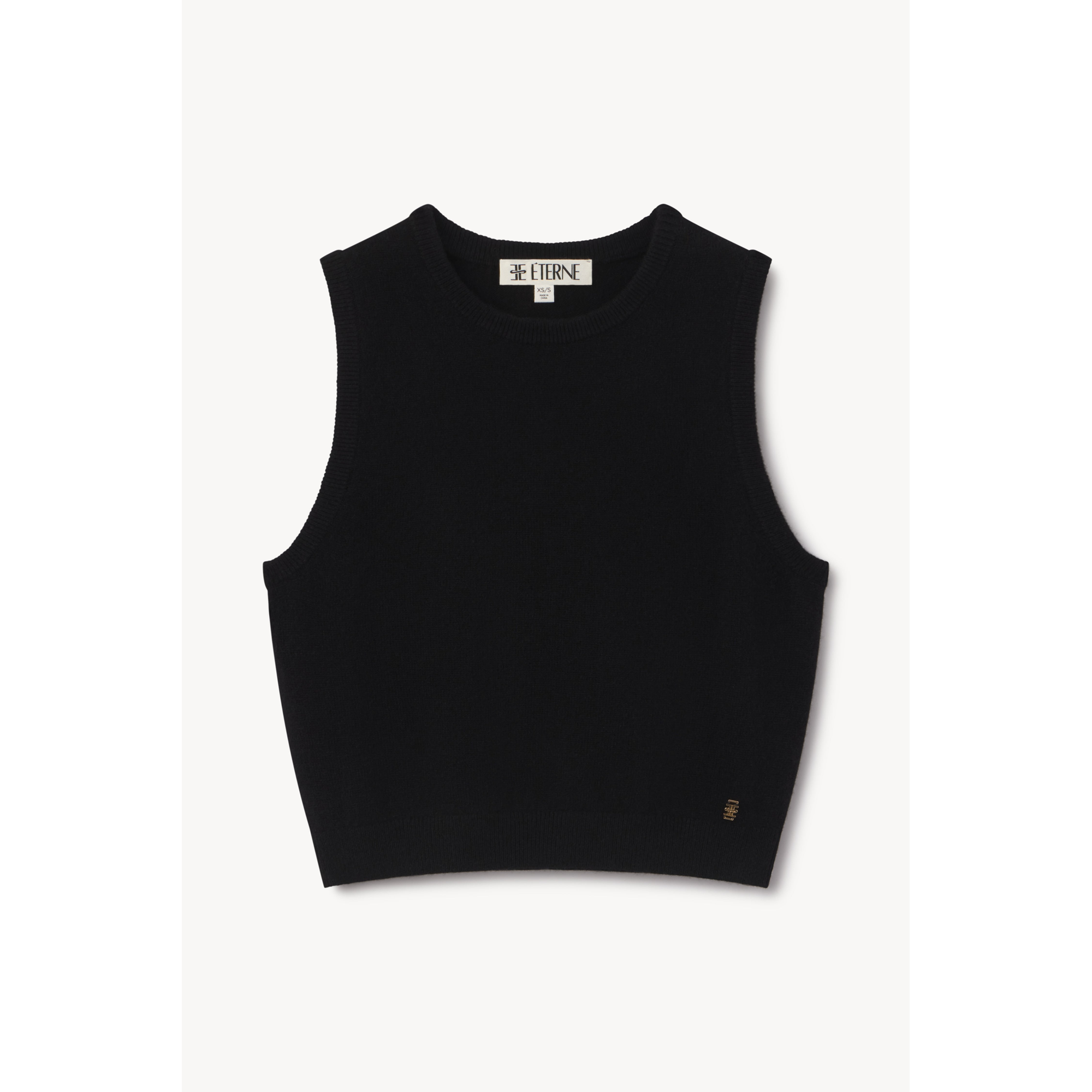 Sawyer Cashmere Top | Black