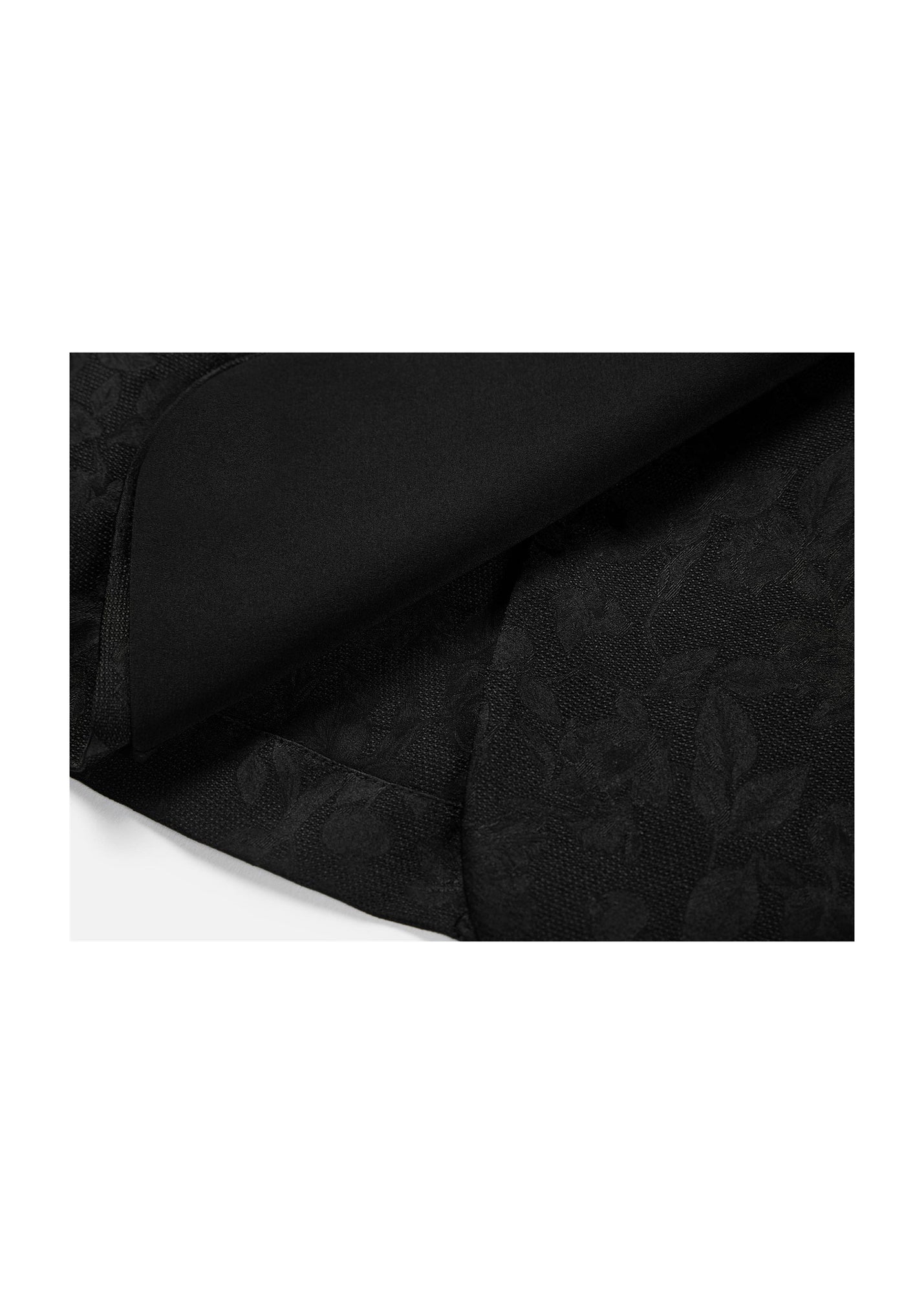 Silk Relaxed-Fit Blazer | Black