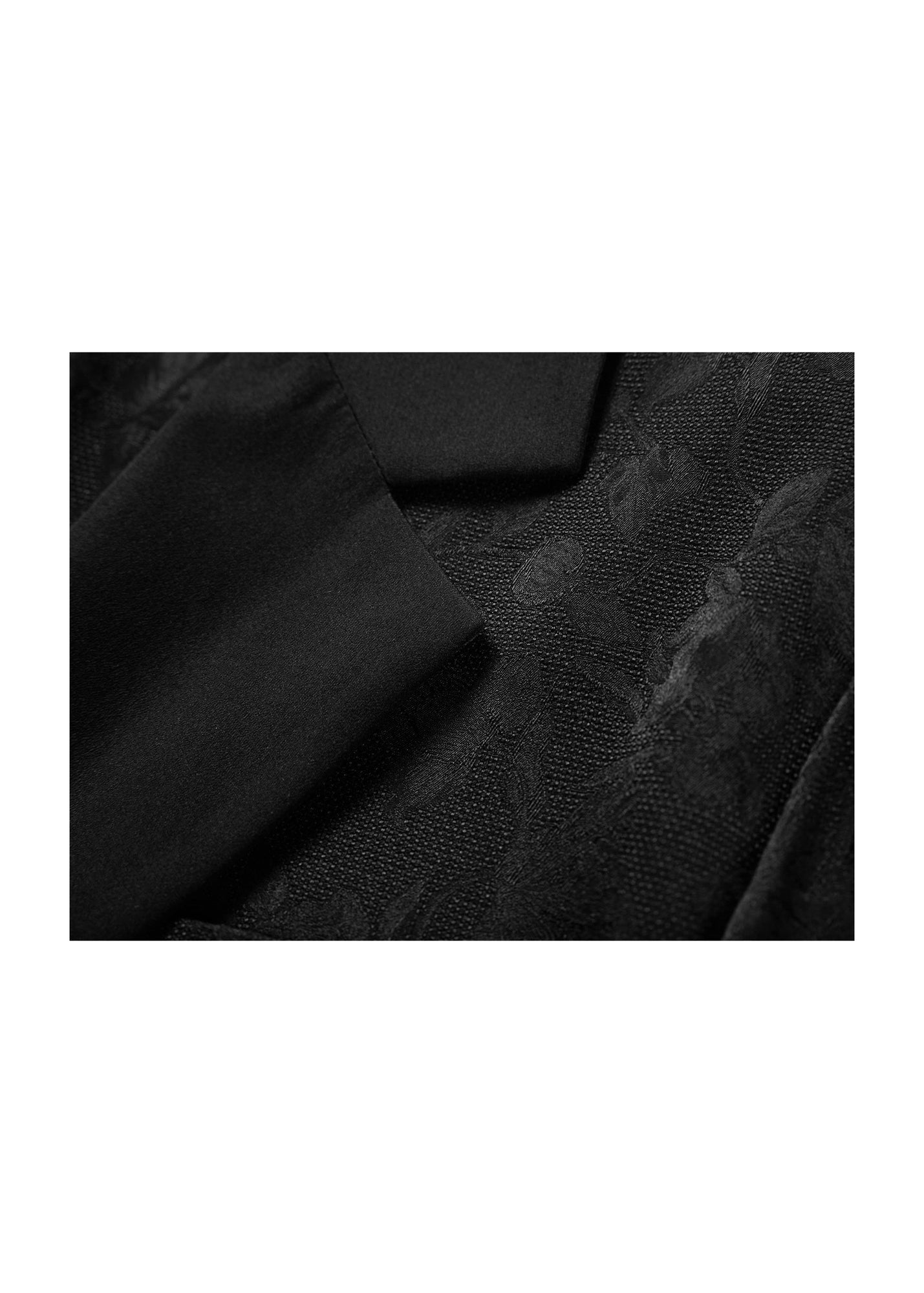 Silk Relaxed-Fit Blazer | Black