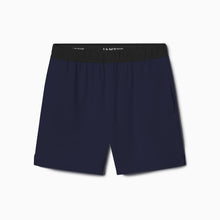 Waffle-Knit Lounge Shorts | Navy/Black