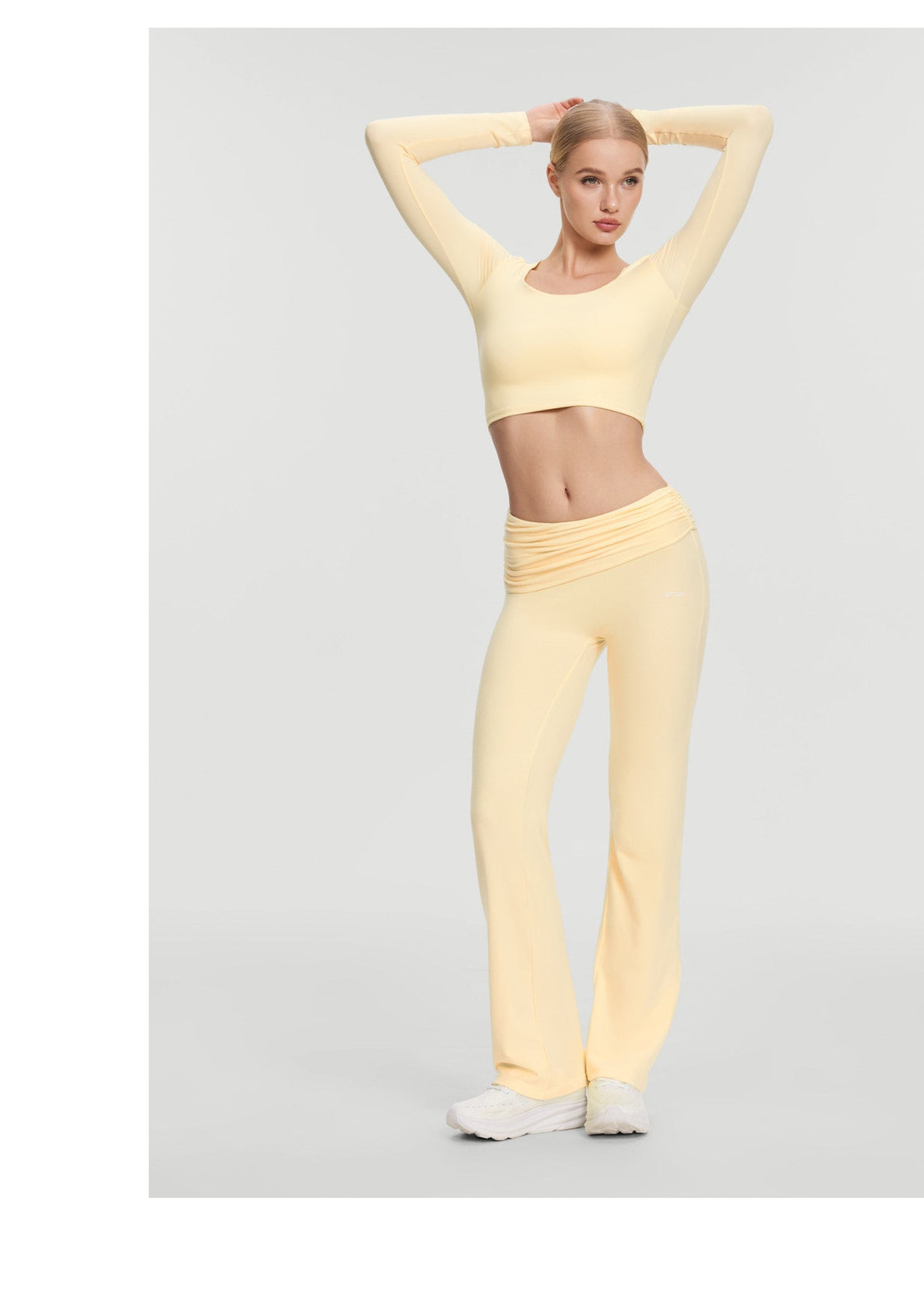 Soft Seamless Lounge Pants | Lemon Meringue