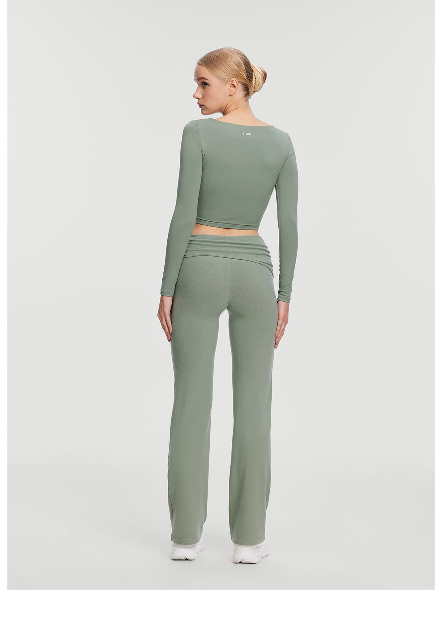 Soft Seamless Lounge Pants | Sage Green