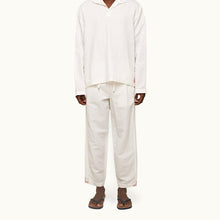 Sonoran Tailored Fit Single Pleat Stretch-Cotton Trousers | Sea Mist