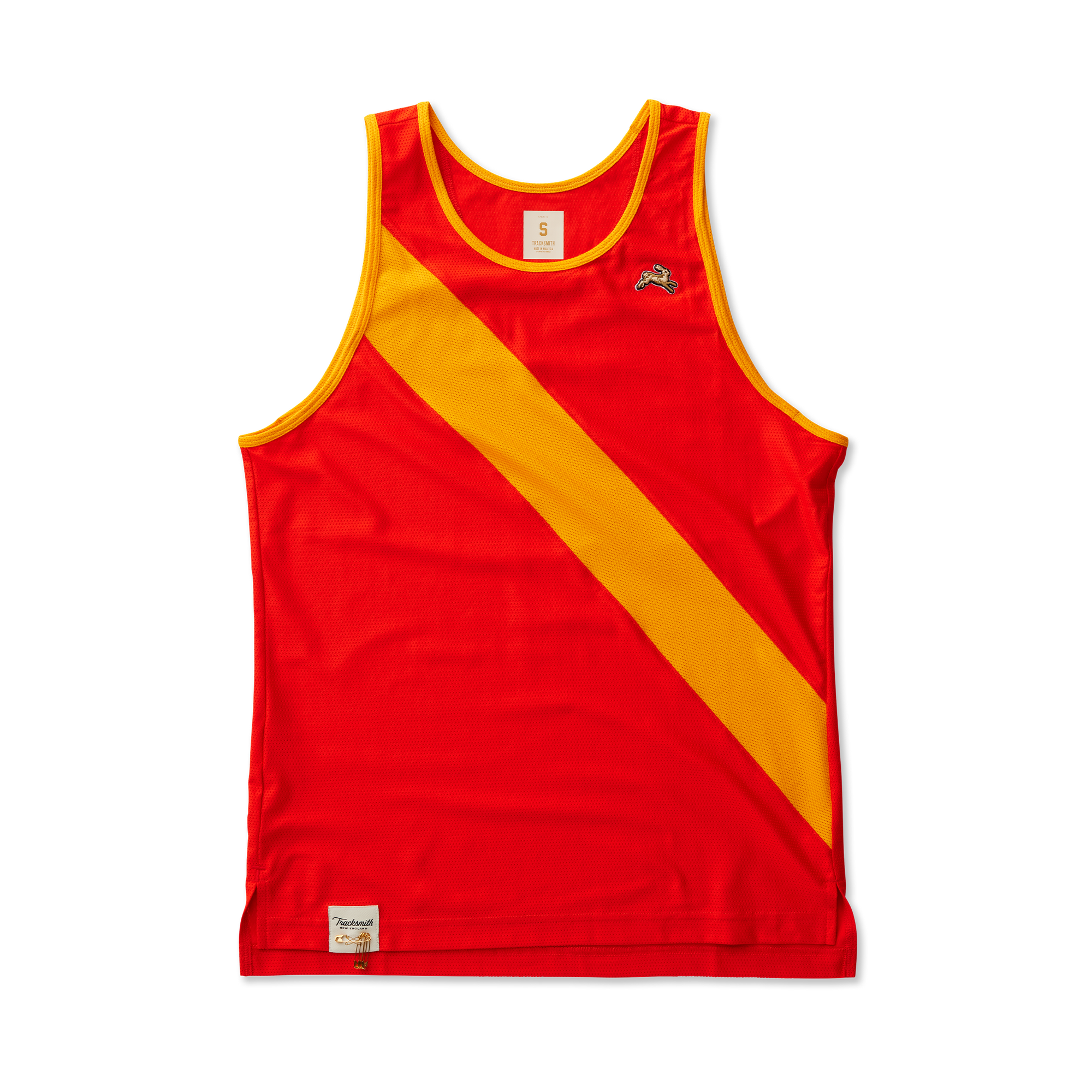 Men's Van Cortlandt Singlet | Flame/Marigold