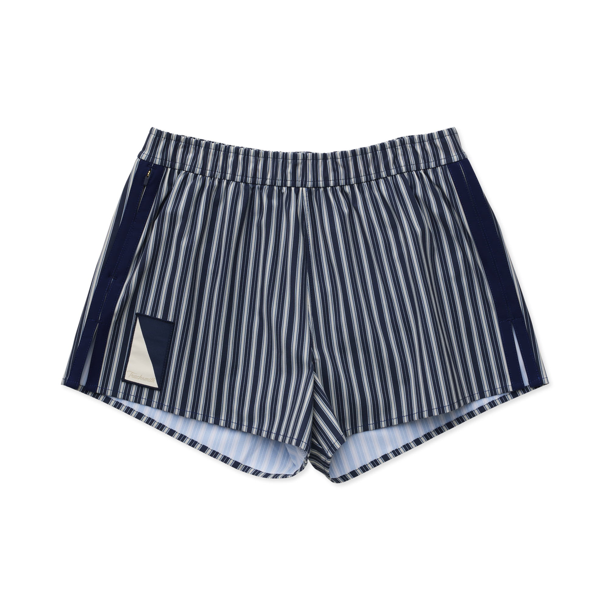 Run Cannonball Run Shorts | Navy Stripe - Women