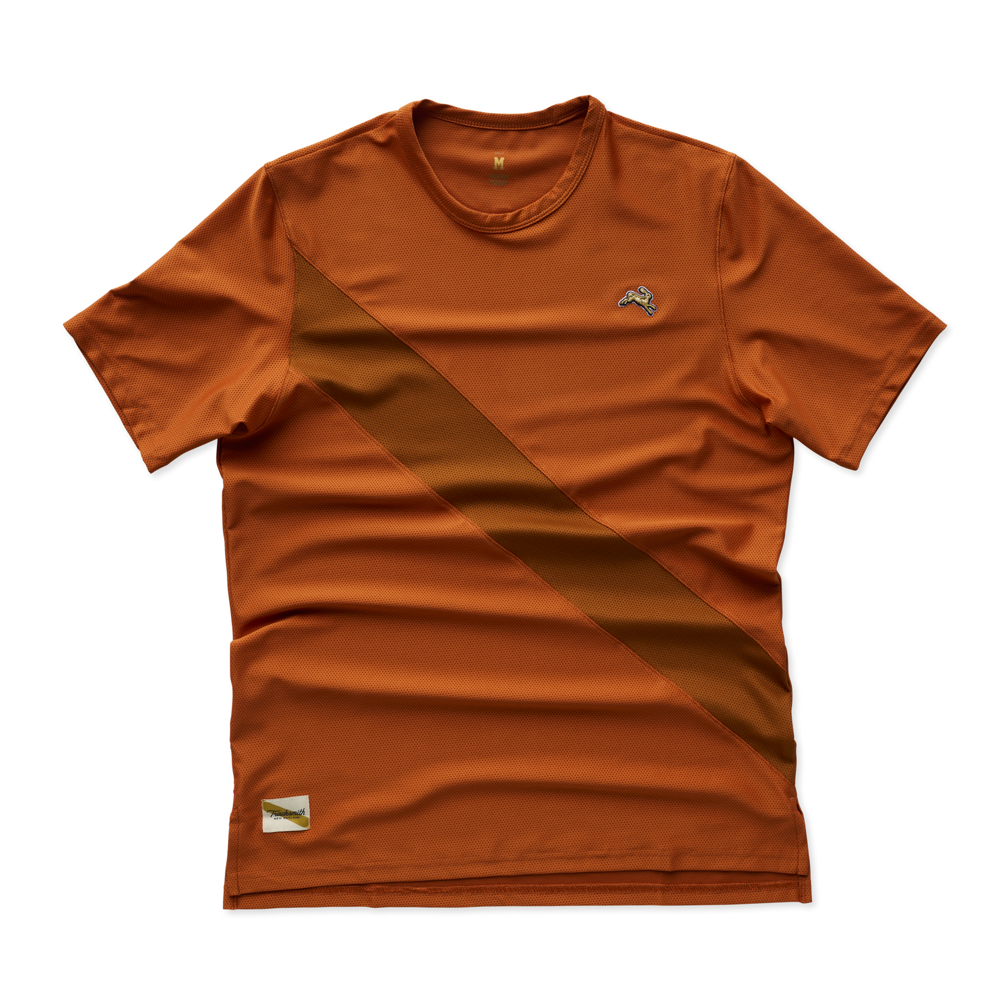 Men's Van Cortlandt Tee | Brick Red/Caramel