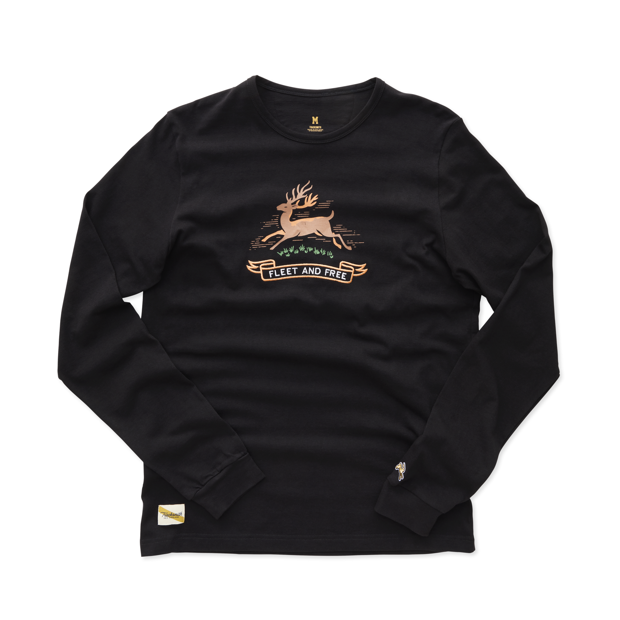 Men's Fleet and Free Long Sleeve | Black/Multi