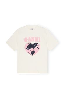 Basic Jersey World Relaxed T-shirt | Egret