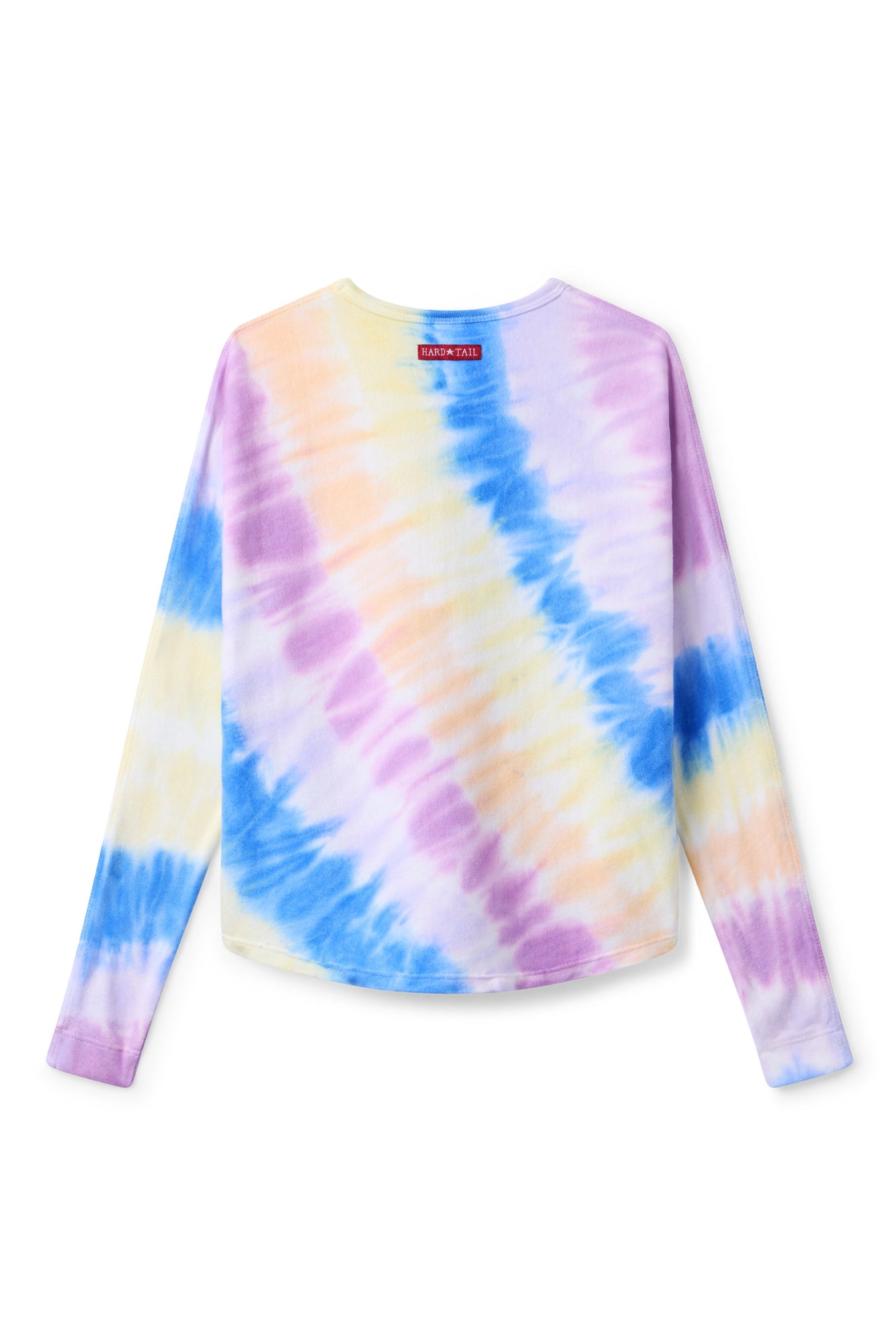 Kids | Kids Long Sleeve Hi-Lo Tee | Multi Stripe Lines 5