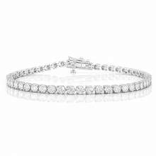 1.00 CT Round Natural Diamond | Tennis Bracelet | 14K White Gold | J Color | K-I1 Clarity