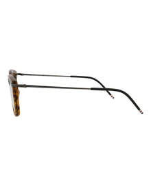 Thom Browne Square Acetate Optical Frames | Walnut