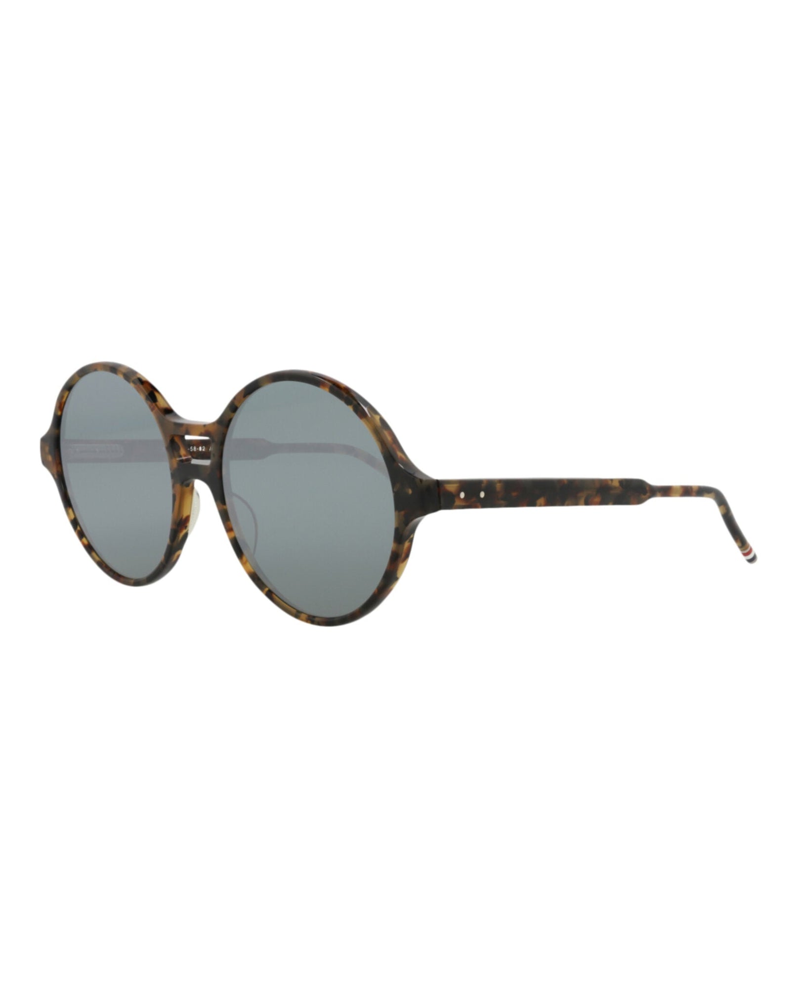 Thom Browne Round Acetate Sunglasses | Tortoise