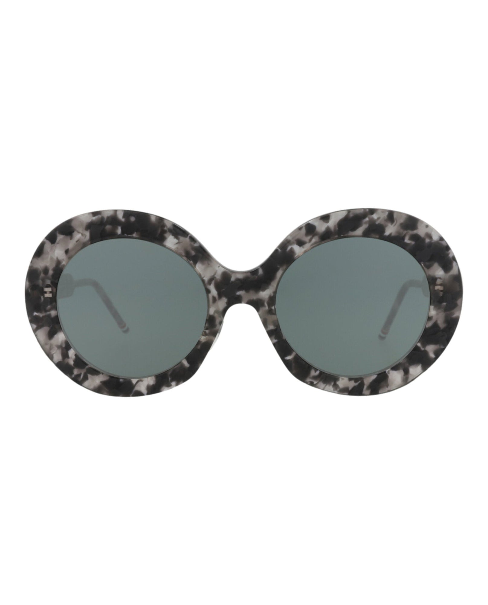 Thom Browne Round Acetate Sunglasses | Grey