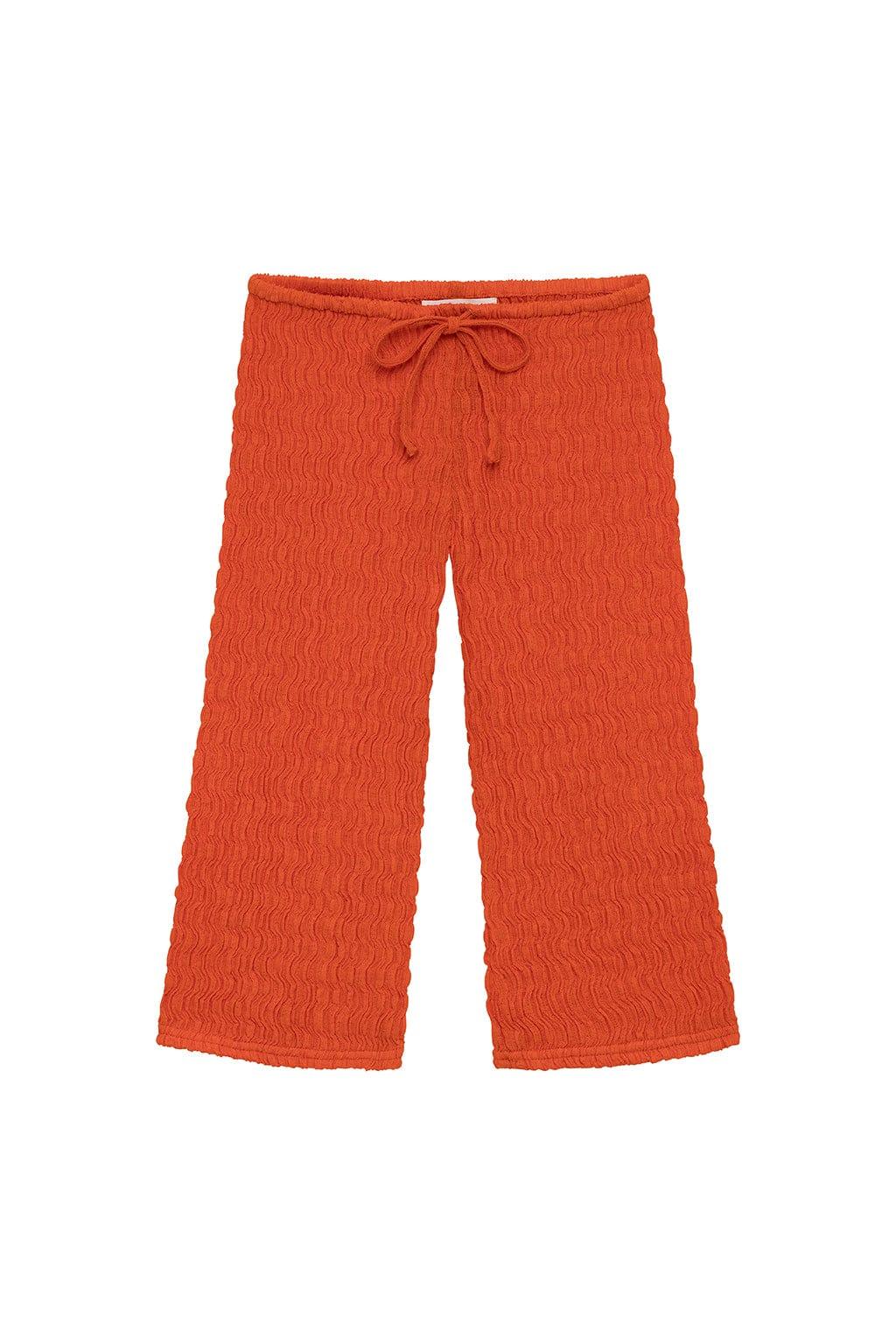 Kids | Drawstring Pant | Tangerine