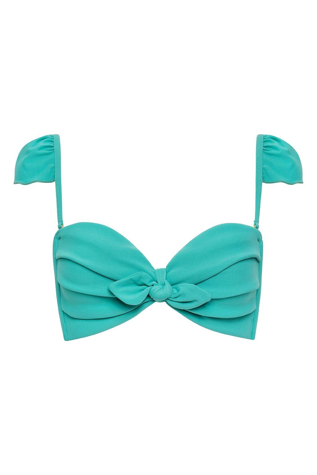 Cabana Bikini Top | Teal