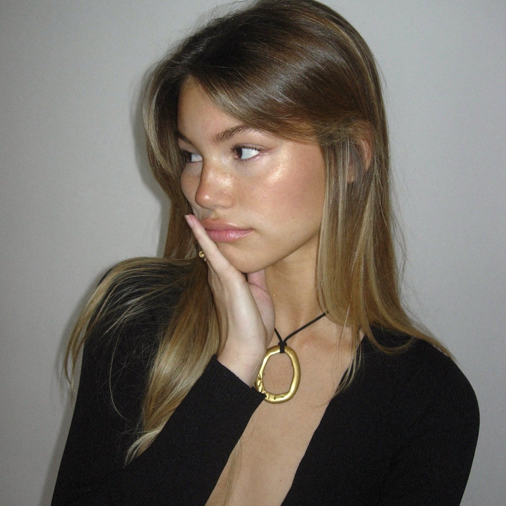 Maxi Necklace | Black