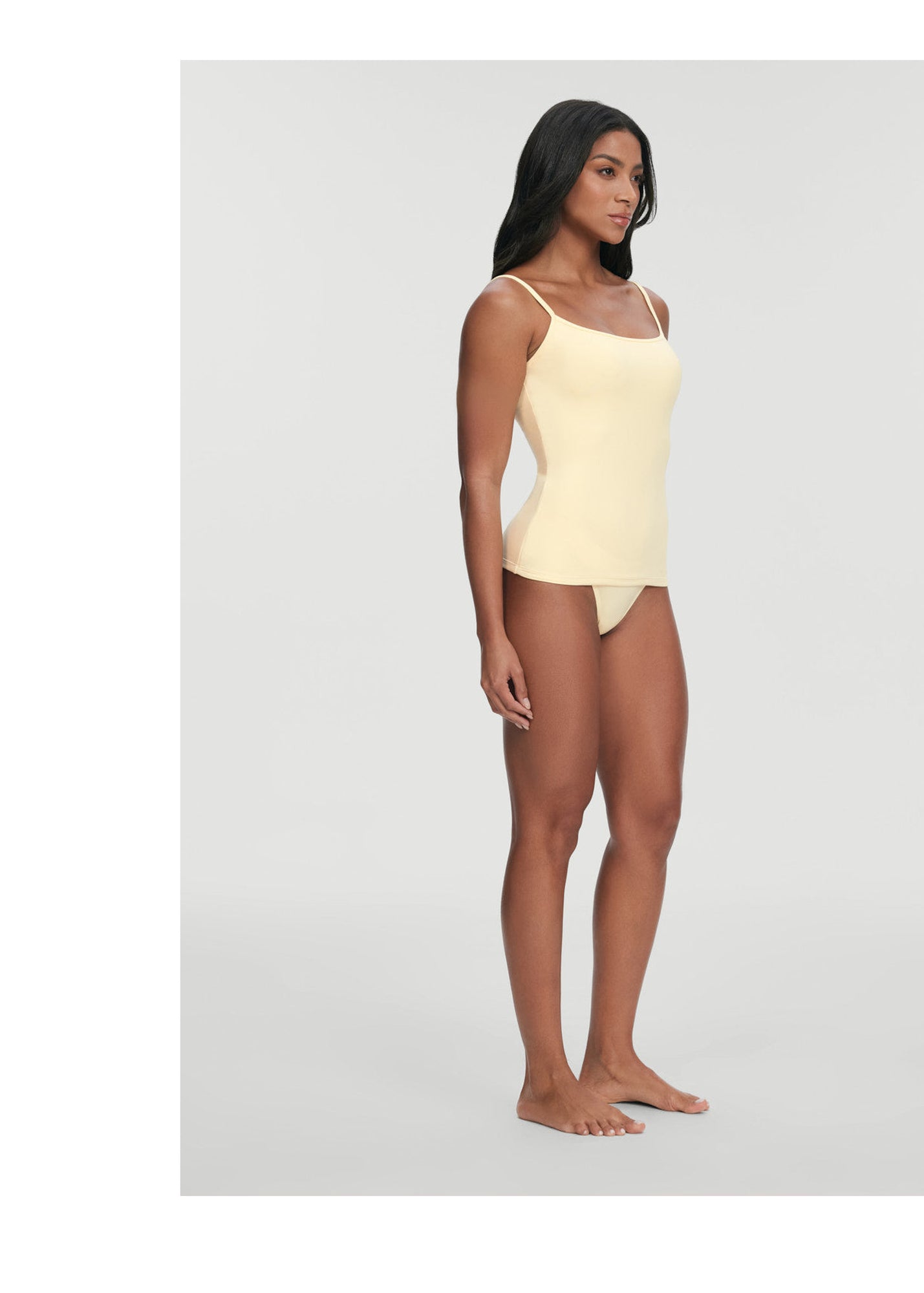 Thin Strap Tank Top | Lemon Meringue