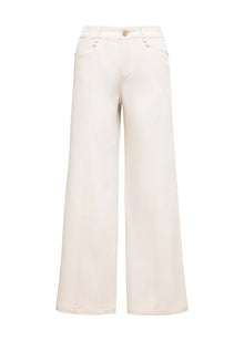 Triacetate Straight-leg Pants | White