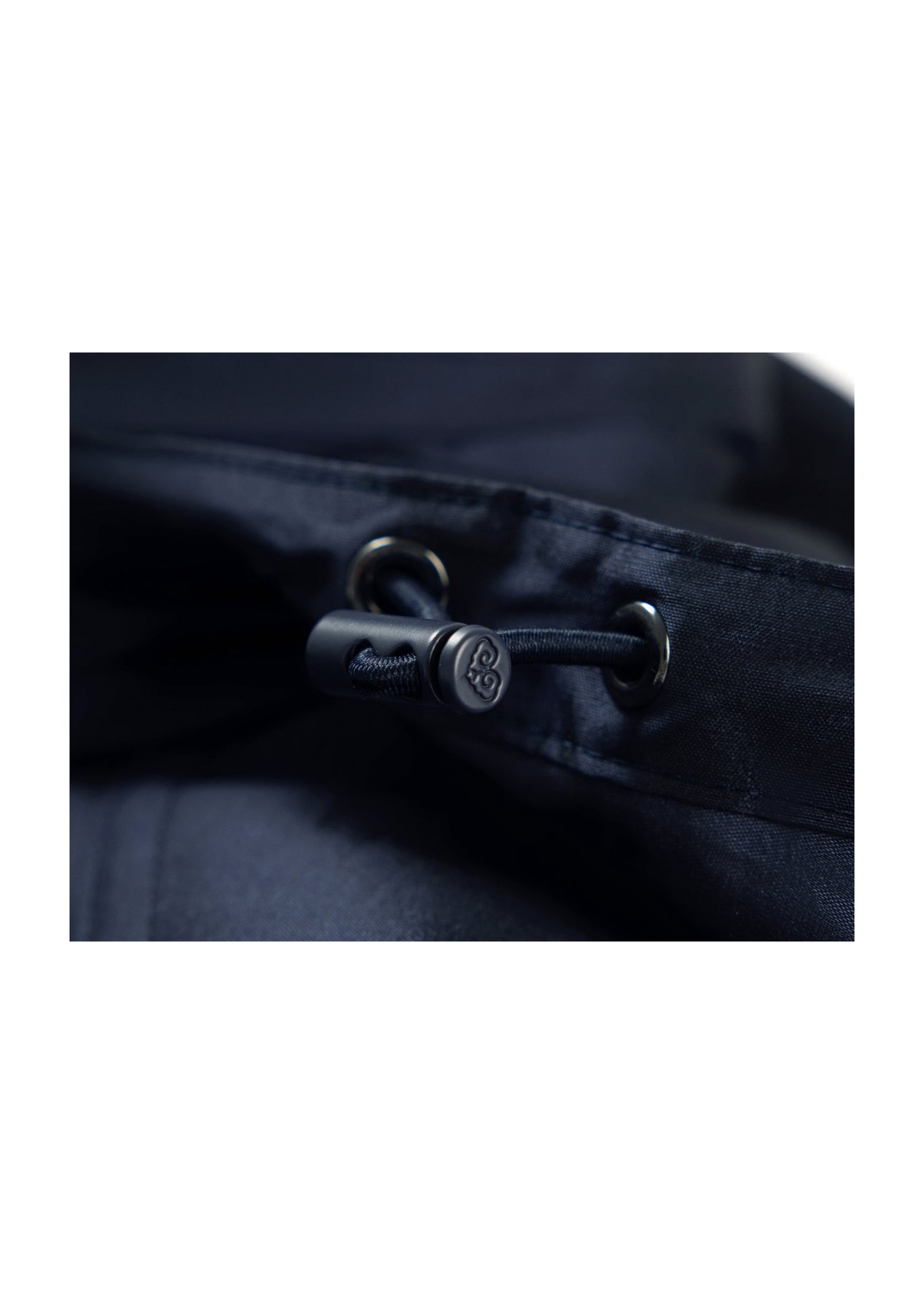 Triacetate Trench Coat | Navy