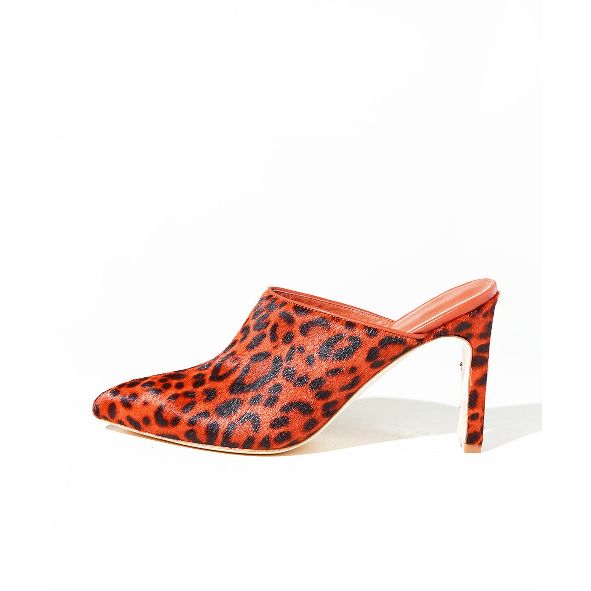 Tristan Pointy Toe Mule | Sienna Leopard