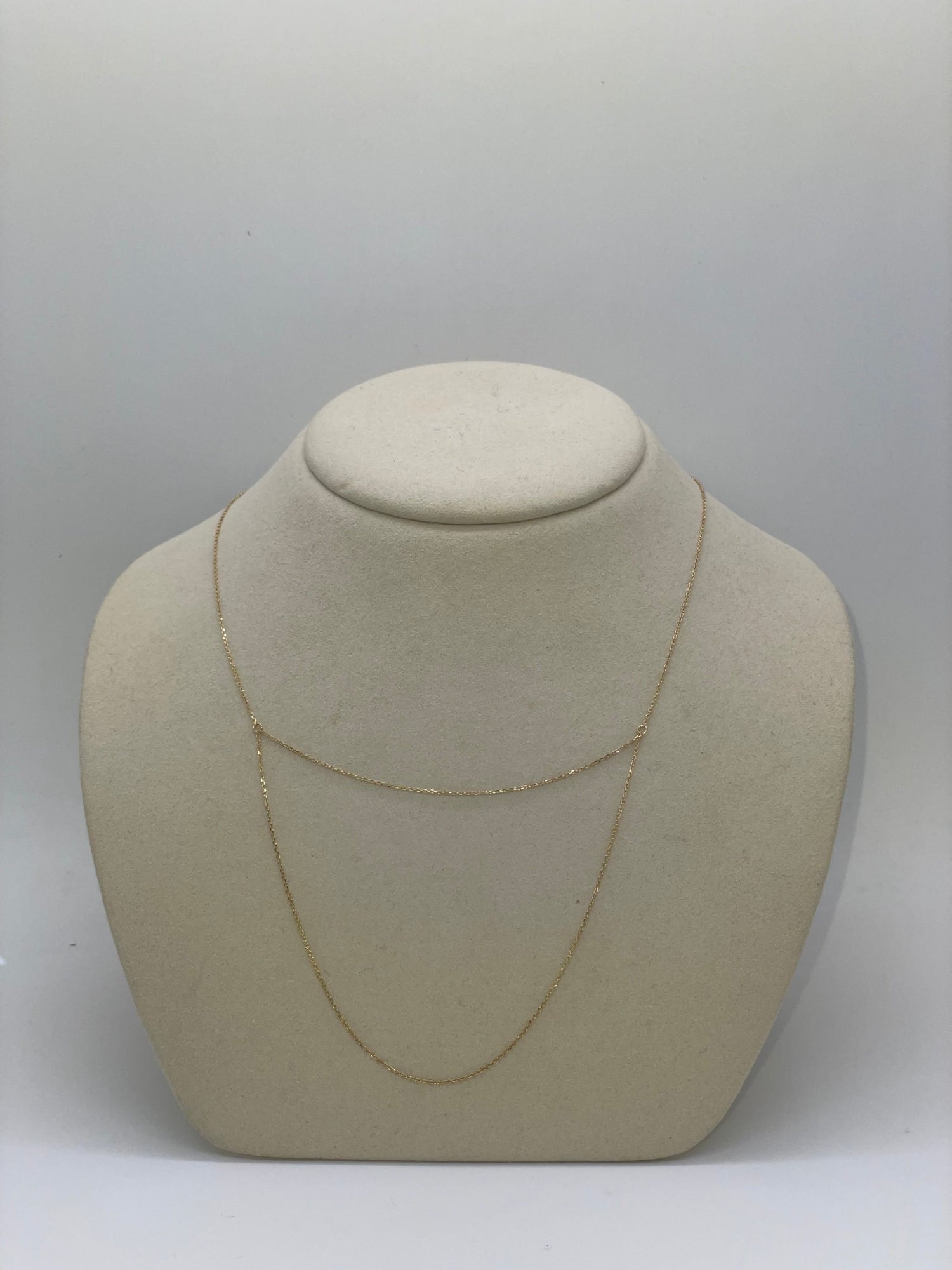 Two Layer Chain Necklace