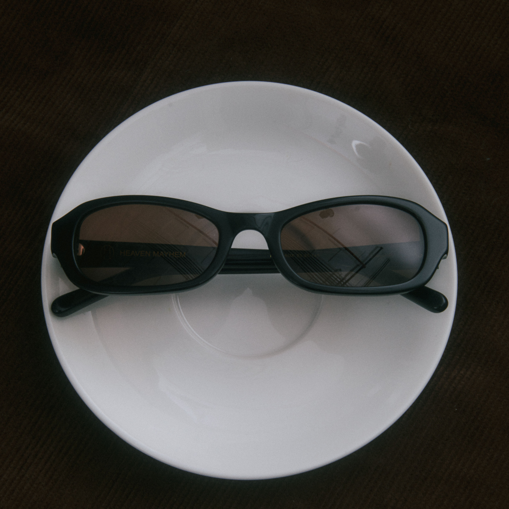 Margaux Glasses | Glossy Black